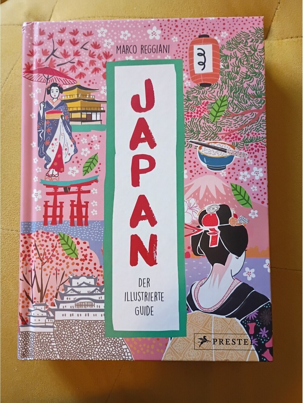 Book Of A Illustrated A Guide Of Japan Written In German By Marco Reggiani